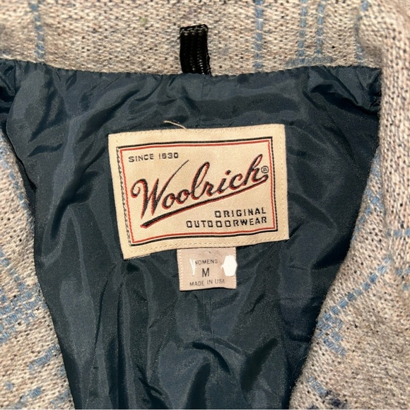 Woolrich Blanket Coat Nature Navajo Aztec Style Medium Made in the USA VTG - Picture 3 of 4